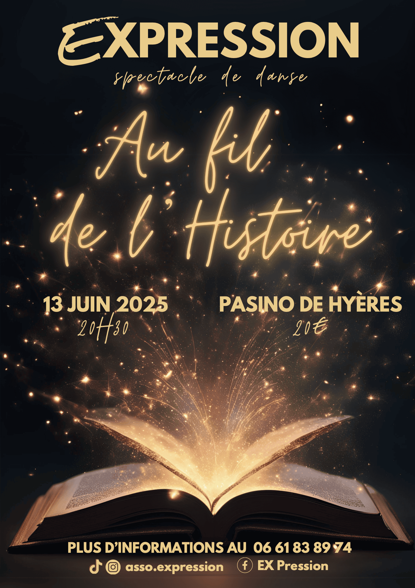 spectacle 2025 association expression : au fil de l'histoire