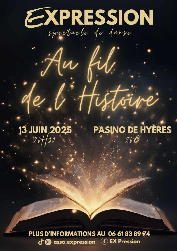 spectacle 2025 association expression : au fil de l'histoire